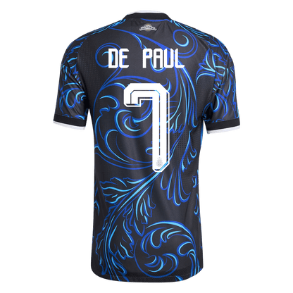 DE PAUL #7 Argentina Uit Spelersversie Voetbalshirt WK Voetbal 2026 - Slim Fit