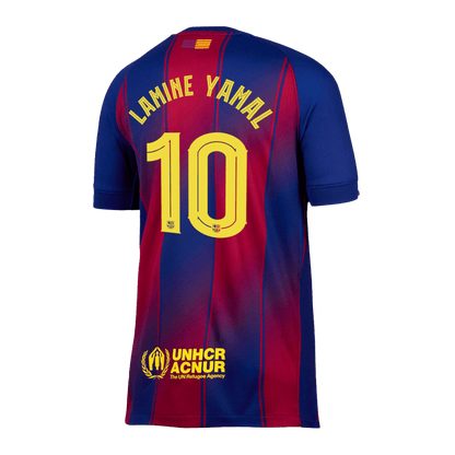 LAMINE YAMAL #10 Heren Barcelona Thuis Voetbalshirt 2025/26 - UCL [PREMIUM]
