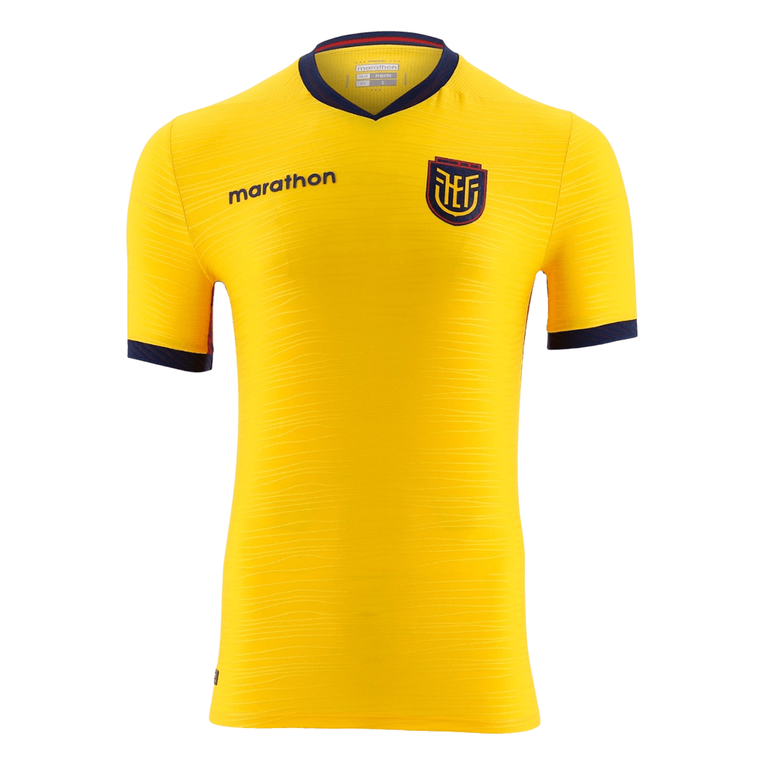 Heren Ecuador Thuis Voetbalshirt WK Voetbal 2026 - voorkant