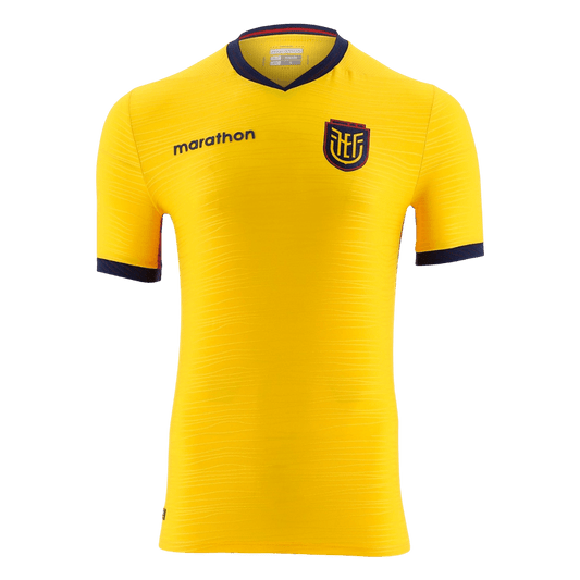 Heren Ecuador Thuis Voetbalshirt WK Voetbal 2026 - voorkant