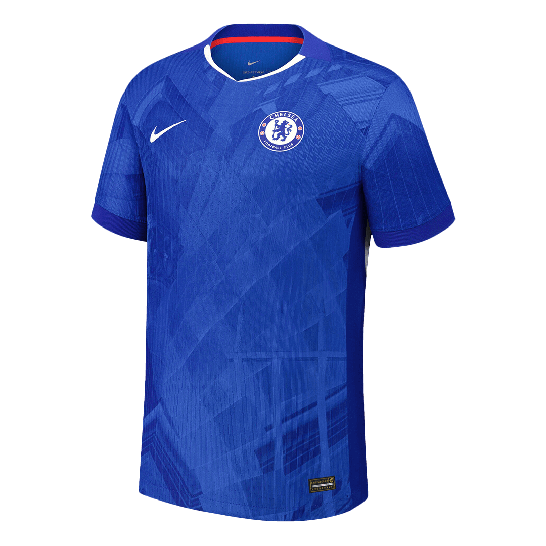 NETO #7 Chelsea Thuis Spelersversie Voetbalshirt 2025/26 - Slim Fit
