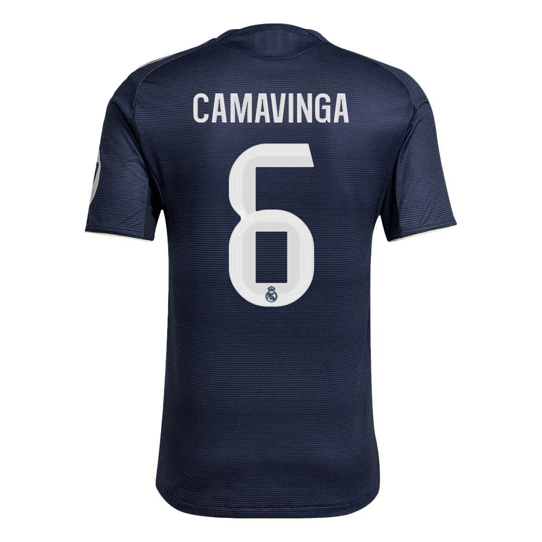 Maillot de football extérieur CAMAVINGA #6 Real Madrid 2025/26 - Coupe slim