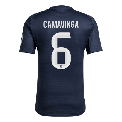 Maillot de football extérieur CAMAVINGA #6 Real Madrid 2025/26 - Coupe slim