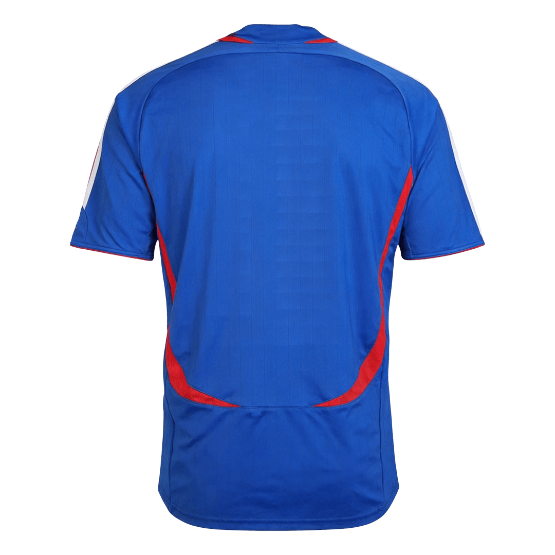 Retro France Thuis Voetbalshirt 2006 - World Cup - achterkant