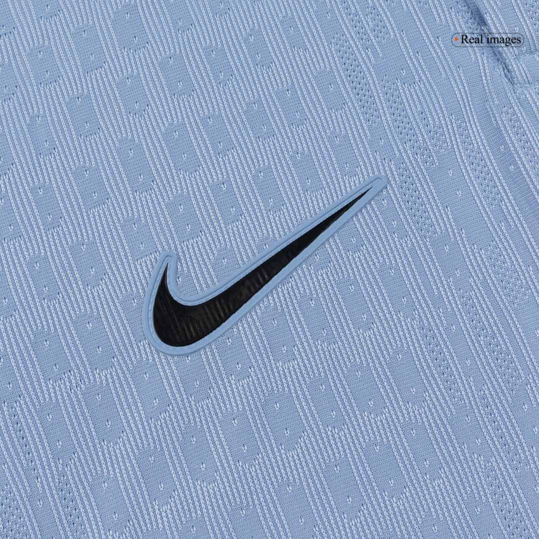 Uruguay Thuis Spelersversie Voetbalshirt WK Voetbal 2026 - Slim Fit - close-up