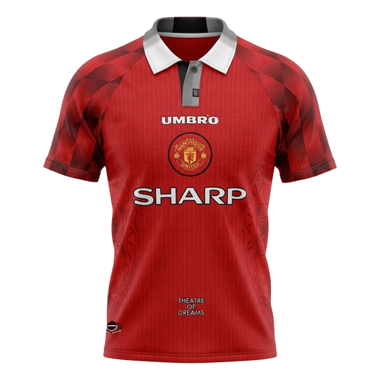 Retro Manchester United Thuis Voetbalshirt 1996/97