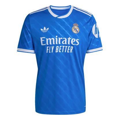 BELLINGHAM #5 Heren Real Madrid Derde Voetbalshirt 2025/26
