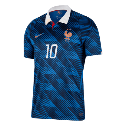 MBAPPE #10 Heren France Thuis Voetbalshirt WK Voetbal 2026 - zijkant