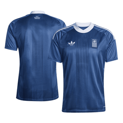 Heren Greece Uit Voetbalshirt WK Voetbal 2026 - achterkant