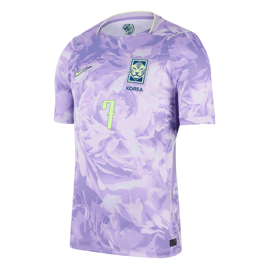 HEUNGMIN #7 Heren South Korea Uit Voetbalshirt WK Voetbal 2026