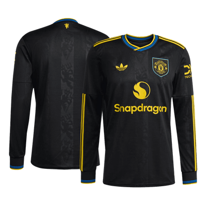 Heren Manchester United Derde Lange Mouwen Voetbalshirt 2025/26