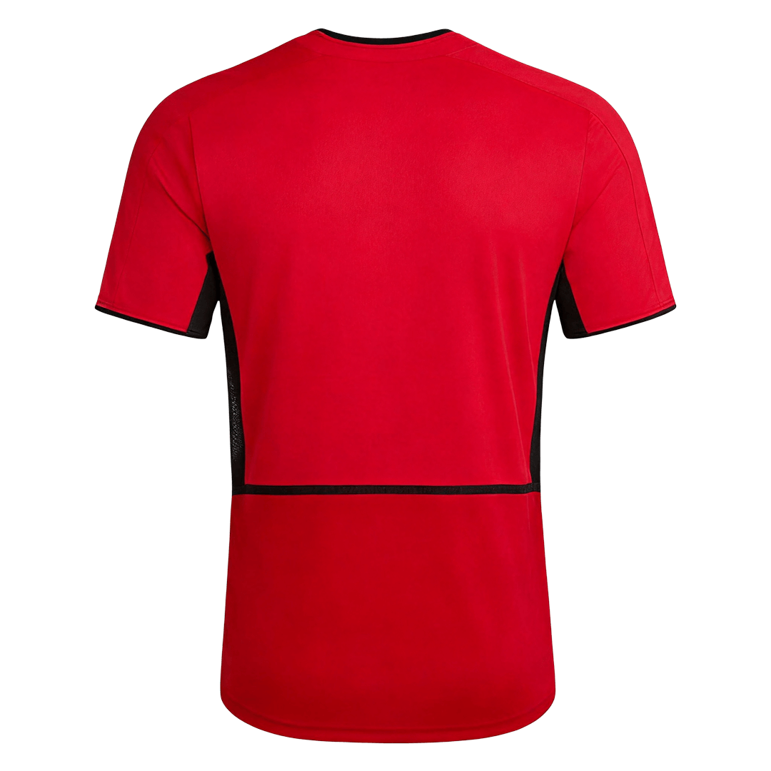 Retro Manchester United Thuis Voetbalshirt 2002/04 - achterkant