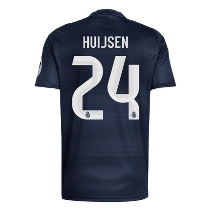 HUIJSEN #24 Heren Real Madrid Uit Voetbalshirt 2025/26