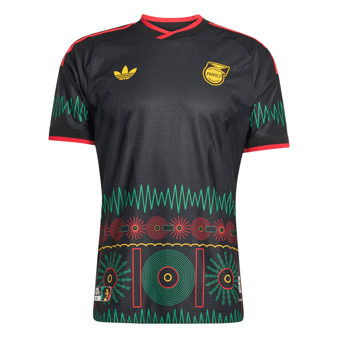Jamaica Uit Spelersversie Voetbalshirt WK Voetbal 2026 - Slim Fit - voorkant