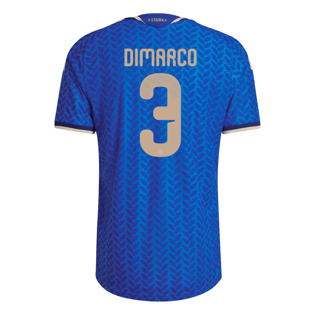 DIMARCO #3 Italy Thuis Spelersversie Voetbalshirt 2026 - Slim Fit