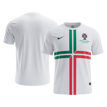 Retro Portugal Uit Voetbalshirt 2012