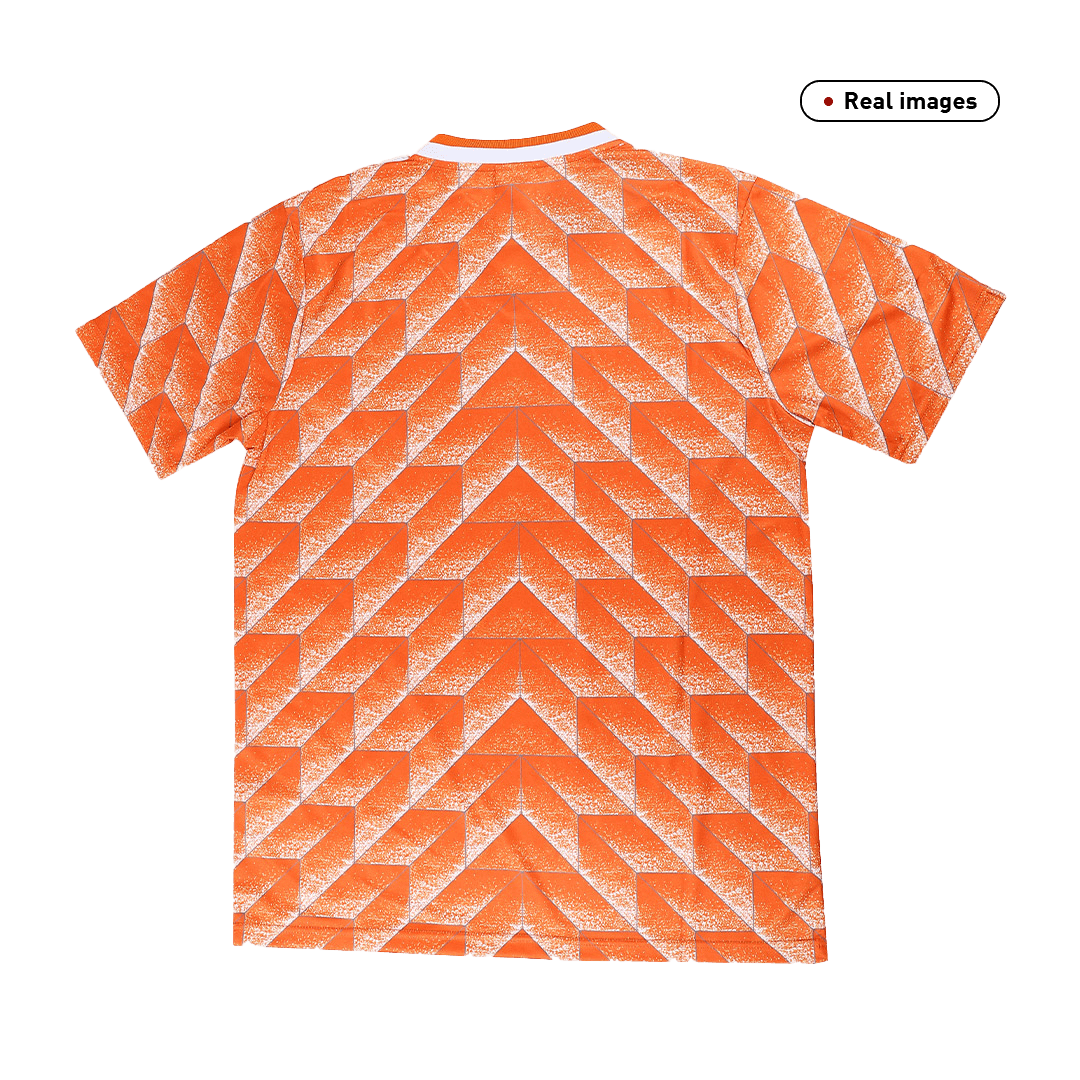 Retro Netherlands Thuis Voetbalshirt 1988