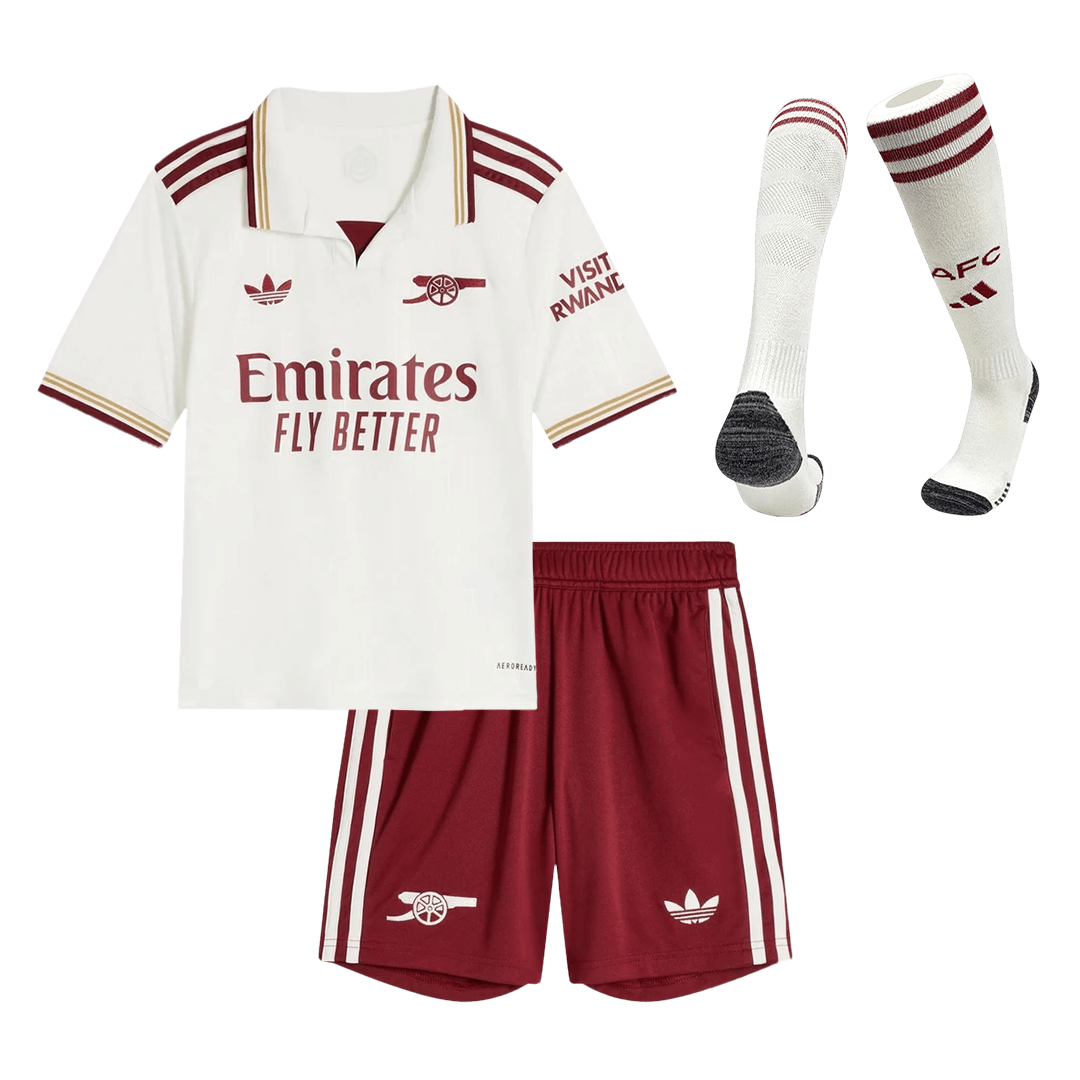 Jeugd Arsenal Derde Tenue 2025/26 - voorkant