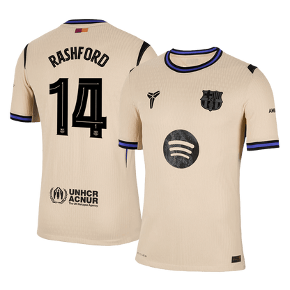 RASHFORD #14 Barcelona Uit Spelersversie Voetbalshirt 2025/26 - Slim Fit