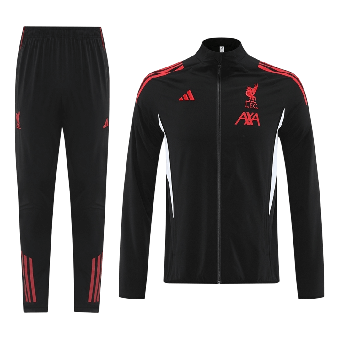 Liverpool Trainingsjack Set(top+broek) 2025/26 Black