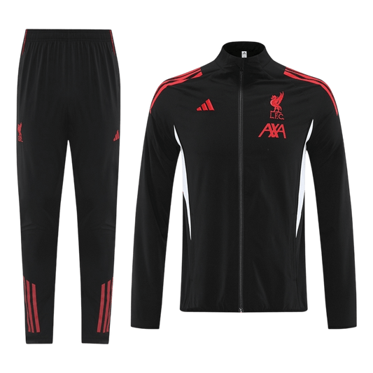 Liverpool Trainingsjack Set(top+broek) 2025/26 Black