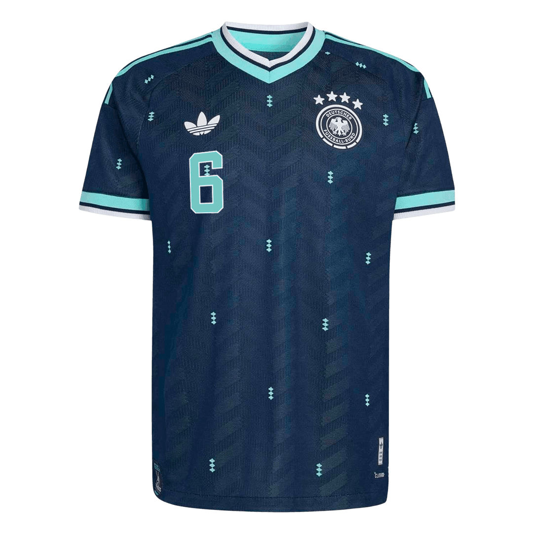 KIMMIC #6 Germany Uit Spelersversie Voetbalshirt WK Voetbal 2026 - Slim Fit