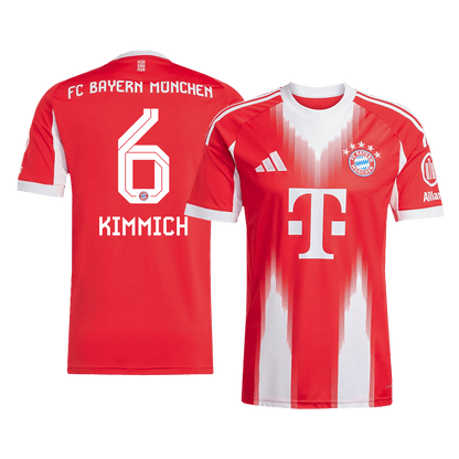 KIMMICH #6 Heren Bayern Munich Thuis Voetbalshirt 2025/26 [PREMIUM]