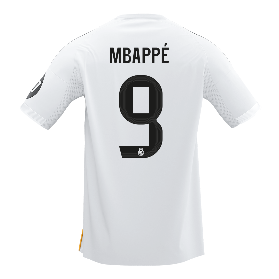 MBAPPé #9 Heren Real Madrid Thuis Voetbalshirt 2025/26 [PREMIUM]