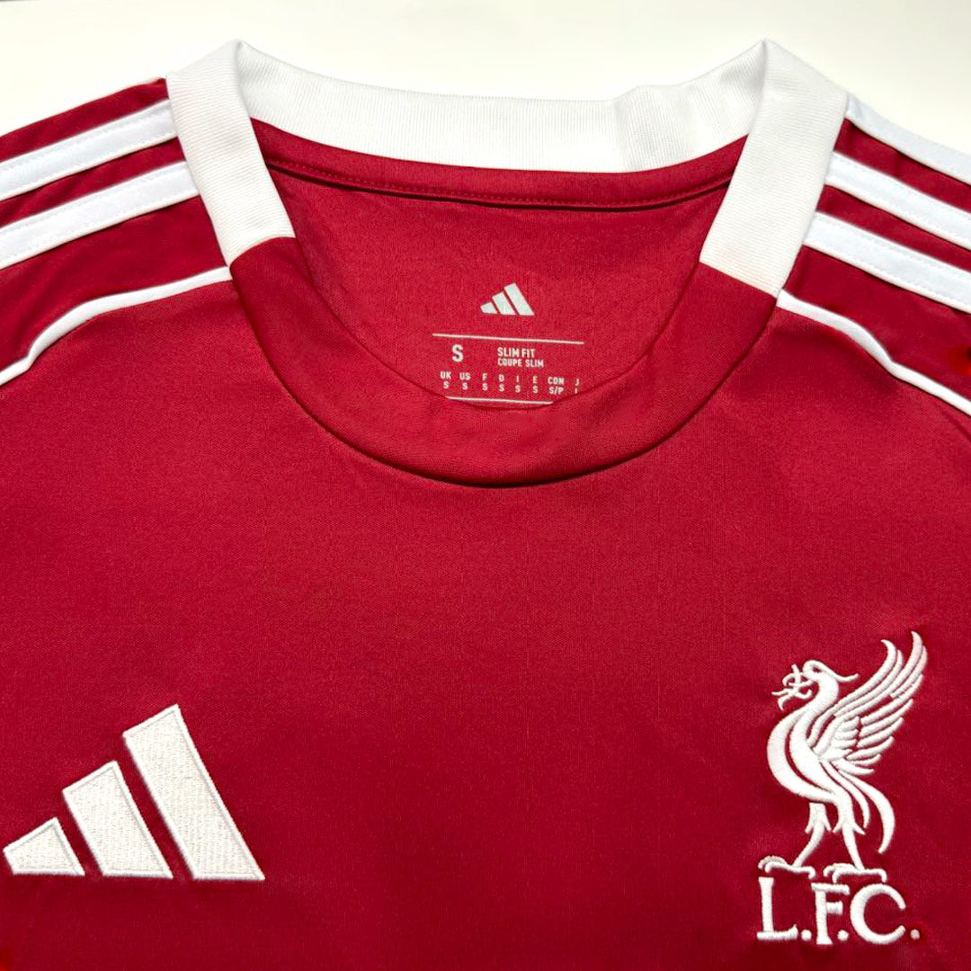 M.SALAH #11 Heren Liverpool Thuis Voetbalshirt 2025/26