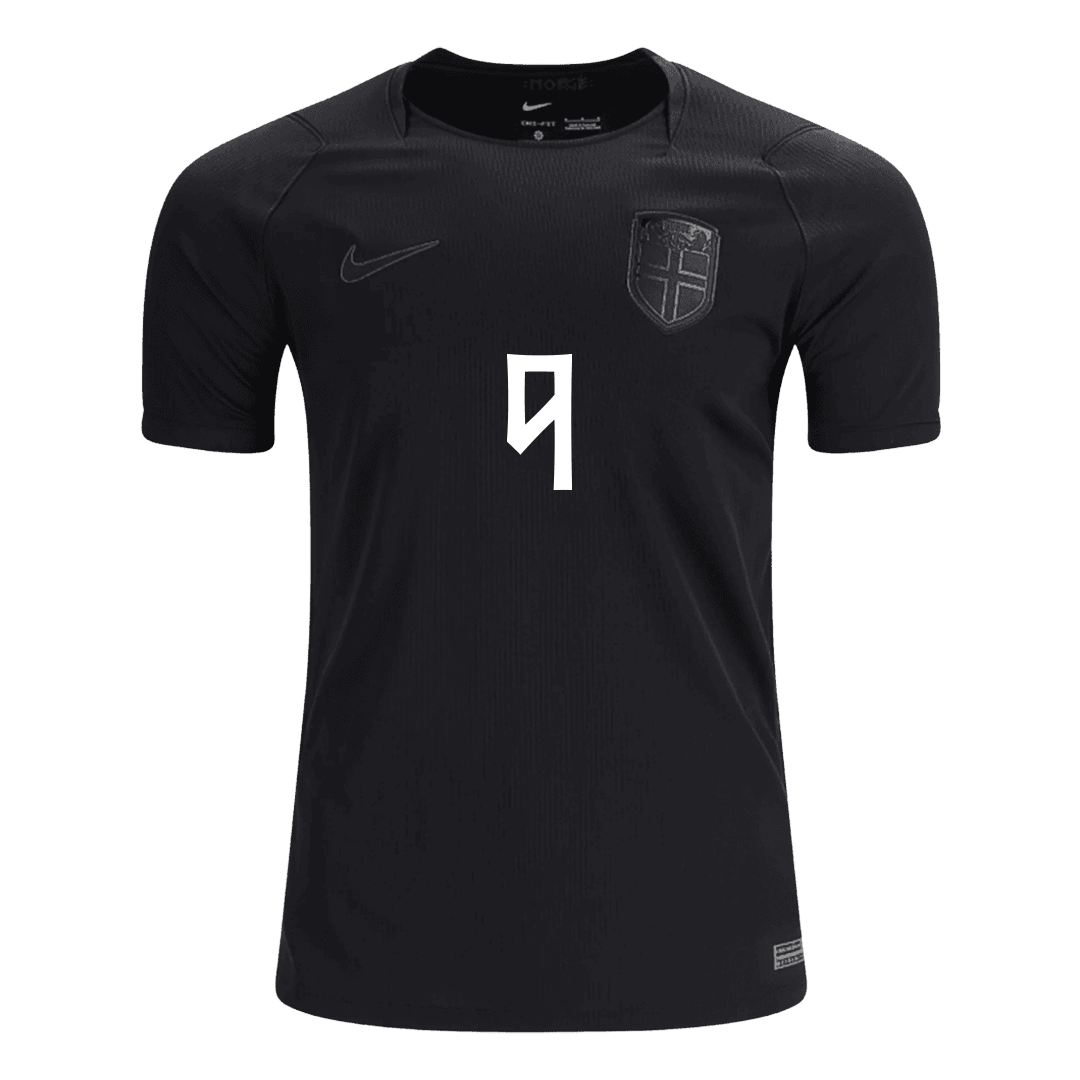 BRAUT HAALAND #9 Heren Noorwegen Uitshirt WK Voetbal 2026