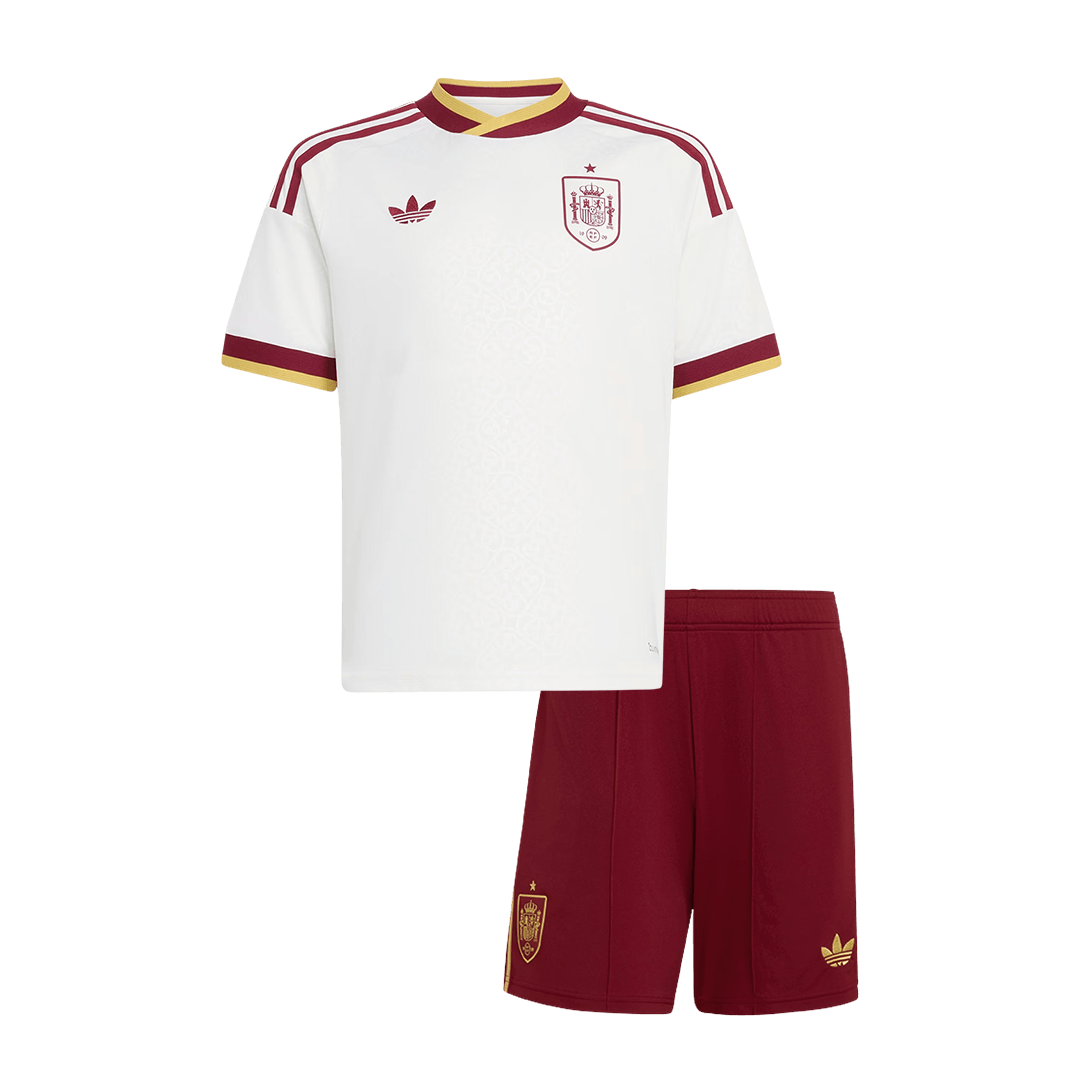 Jeugd Spain Uit Tenue 2026 - voorkant