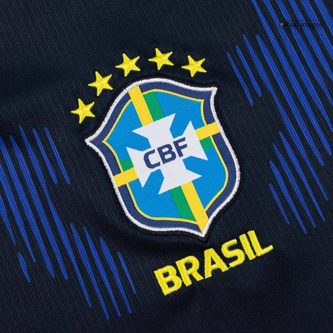 VINI JR. #7 Heren Brazil Uit Voetbalshirt WK Voetbal 2026 - close-up