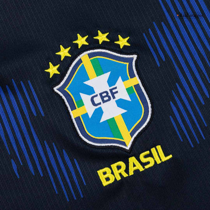 VINI JR. #7 Heren Brazil Uit Voetbalshirt WK Voetbal 2026 - close-up