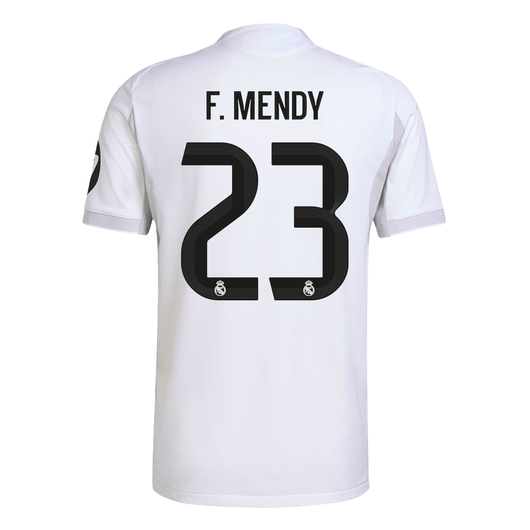 F.MENDY #23 Real Madrid Thuis Spelersversie Voetbalshirt 2025/26 - Slim Fit