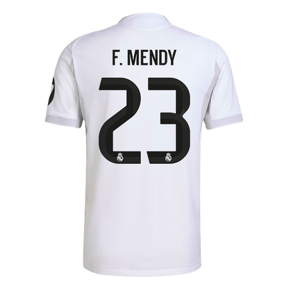 F.MENDY #23 Real Madrid Thuis Spelersversie Voetbalshirt 2025/26 - Slim Fit
