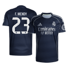 F.MENDY #23 Heren Real Madrid Uit Voetbalshirt 2025/26