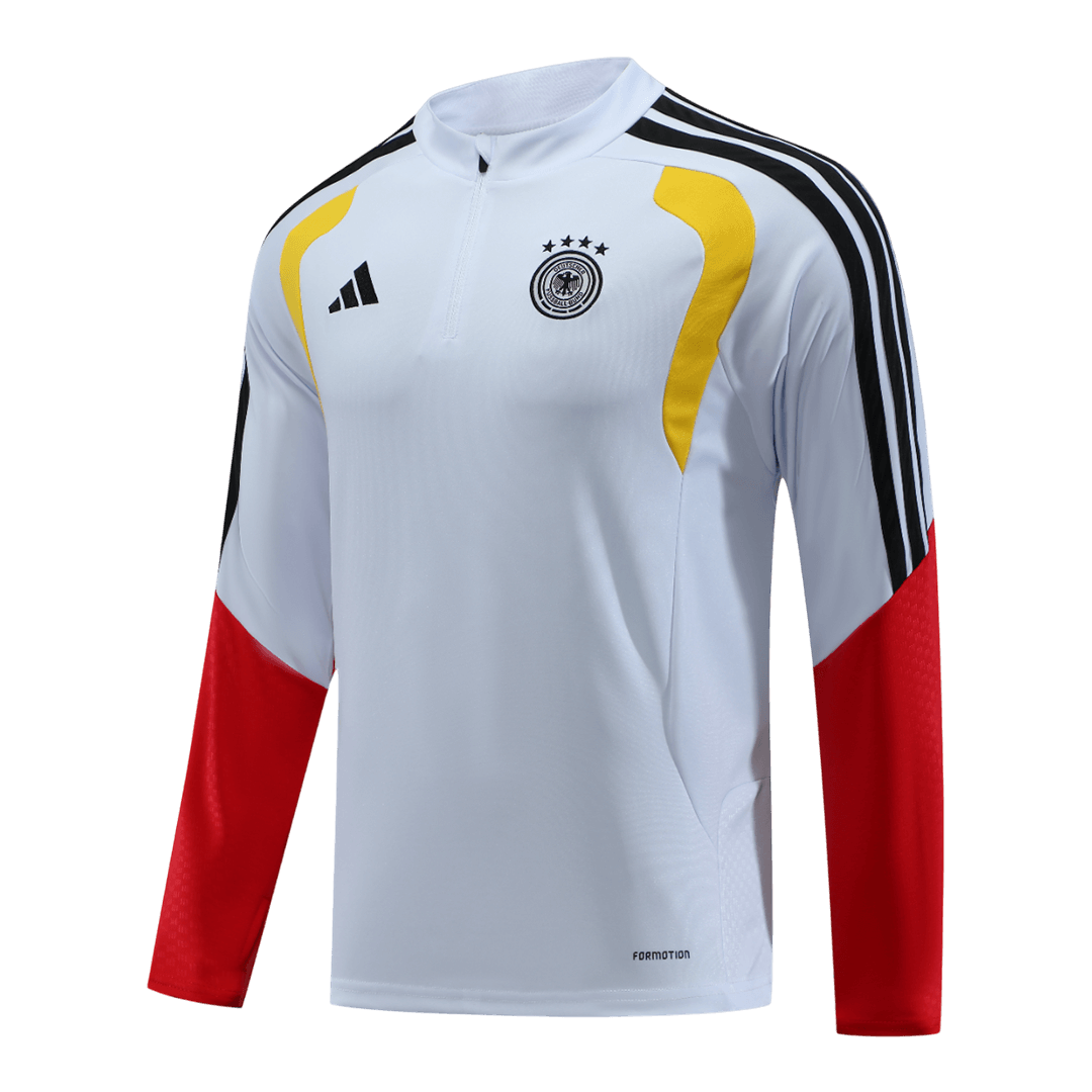 Germany Joggingpak met rit Set(top+broek) 2026 White