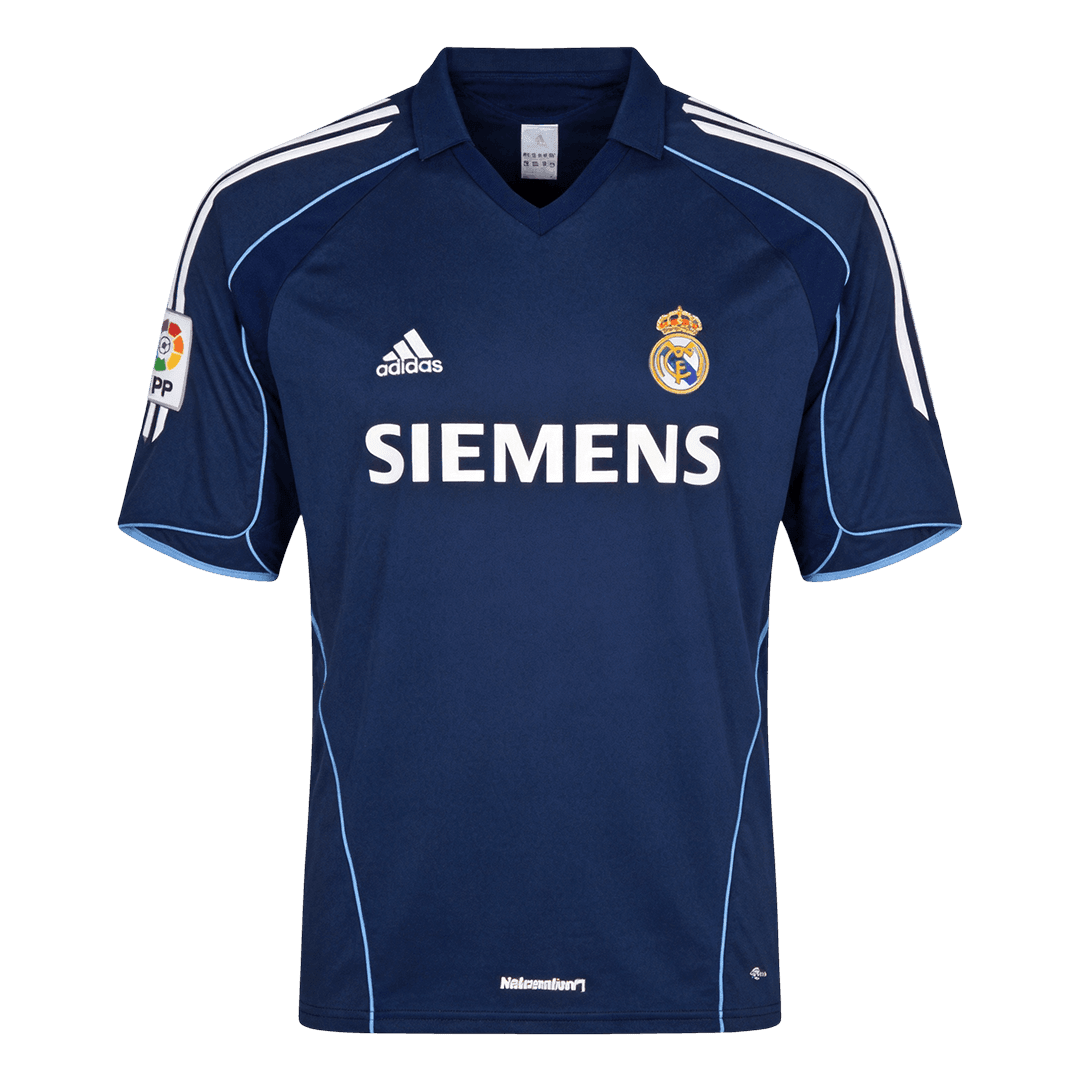 Retro Real Madrid Uit Voetbalshirt 2005/06 - voorkant