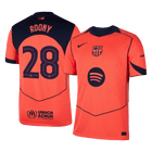 Maillot extérieur masculin ROONY n° 28 du FC Barcelone 2025/26