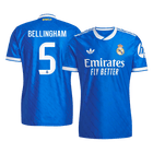 BELLINGHAM #5 Real Madrid Derde Spelersversie Voetbalshirt 2025/26 - Slim Fit