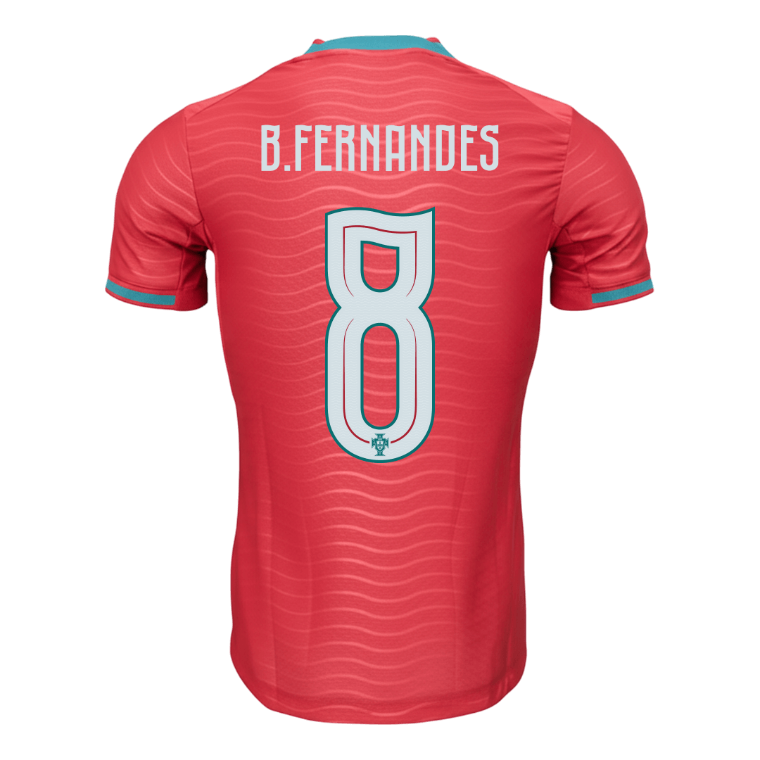 B.FERNANDES #8 Portugal Thuis Spelersversie Voetbalshirt 2026 - Slim Fit