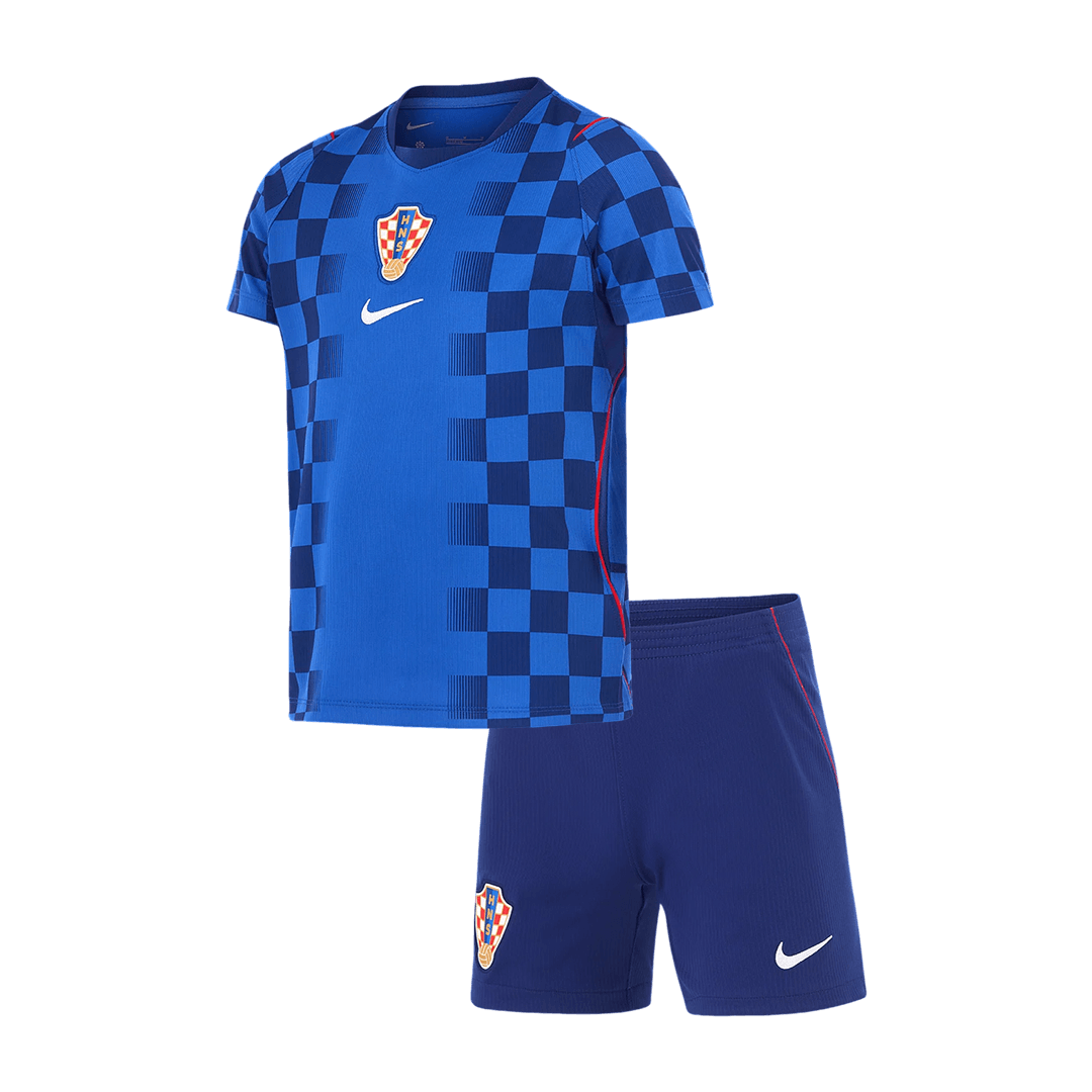 Jeugd Croatia Uit Tenue WK Voetbal 2026 - voorkant