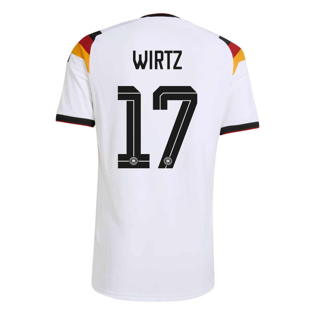 WIRTZ #17 Germany Thuis Spelersversie Voetbalshirt 2026 - Slim Fit