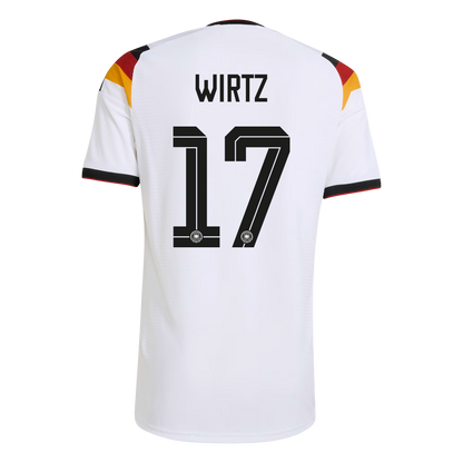 WIRTZ #17 Germany Thuis Spelersversie Voetbalshirt 2026 - Slim Fit
