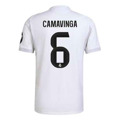 Maillot de football domicile CAMAVINGA #6 Real Madrid 2025/26 - Coupe slim
