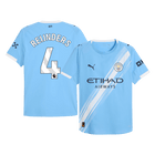 REIJNDERS #4 Maillot de football Manchester City Home Player Version 2025/26 - Coupe Slim
