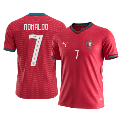 RONALDO #7 Heren Portugal Thuis Voetbalshirt 2026