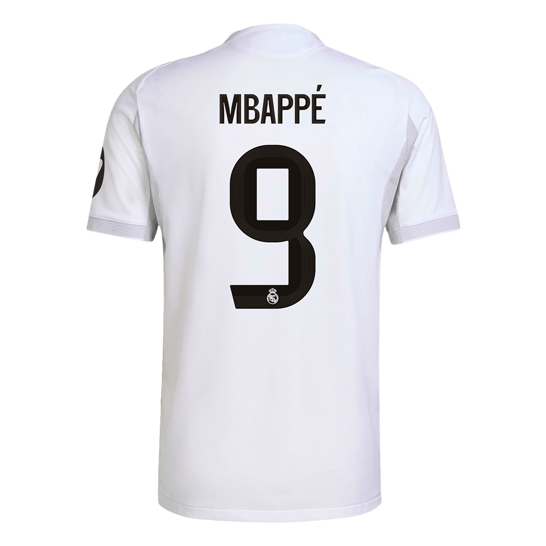MBAPPé #9 Real Madrid Thuis Spelersversie Voetbalshirt 2025/26 - Slim Fit