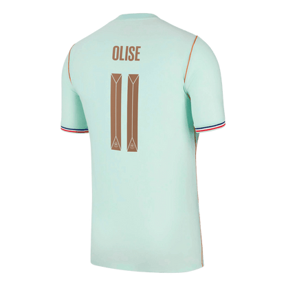 OLISE #11 Heren France Uit Voetbalshirt WK Voetbal 2026 - extra