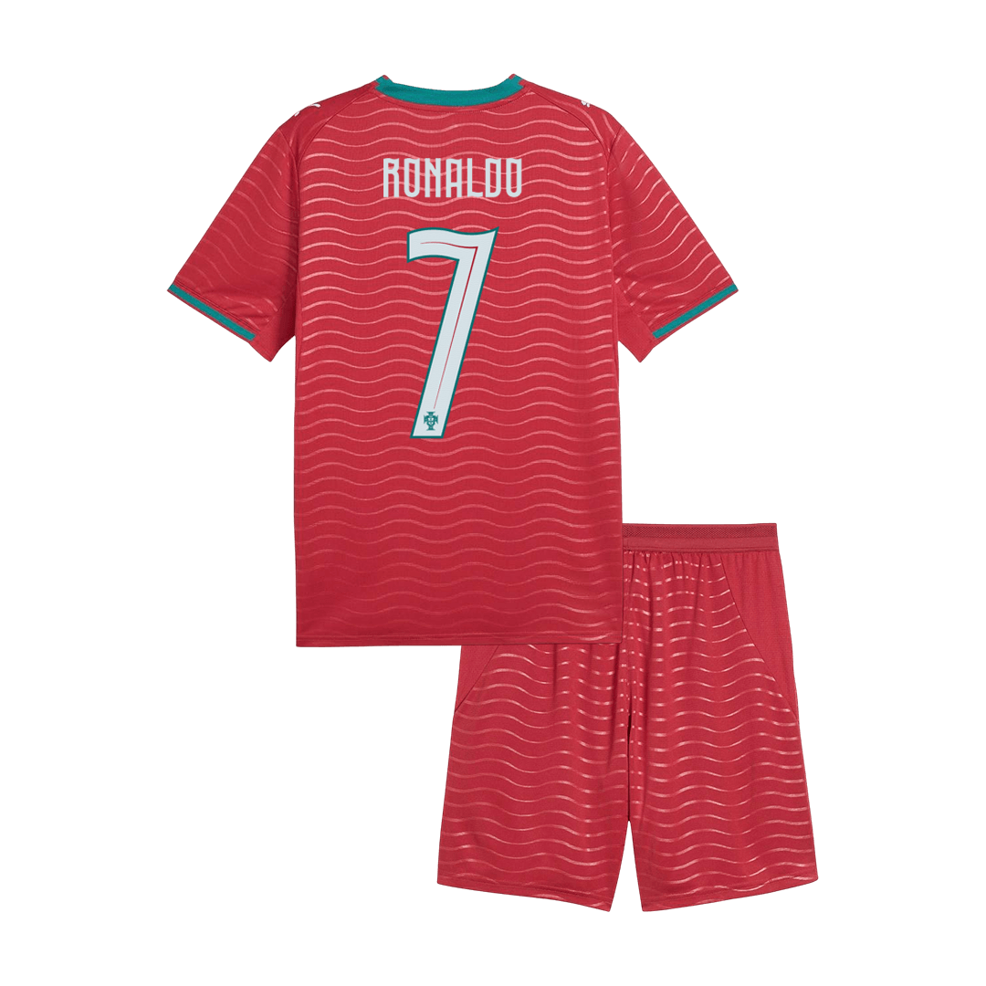 RONALDO #7 Jeugd Portugal Thuis Tenue 2026 [PREMIUM]
